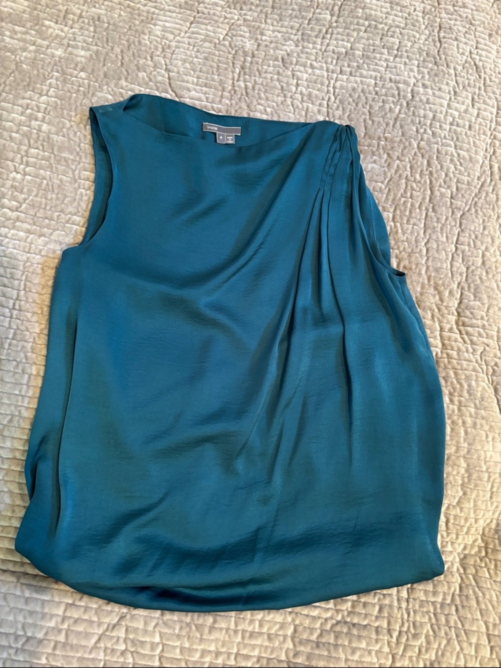 Vince Satin Top